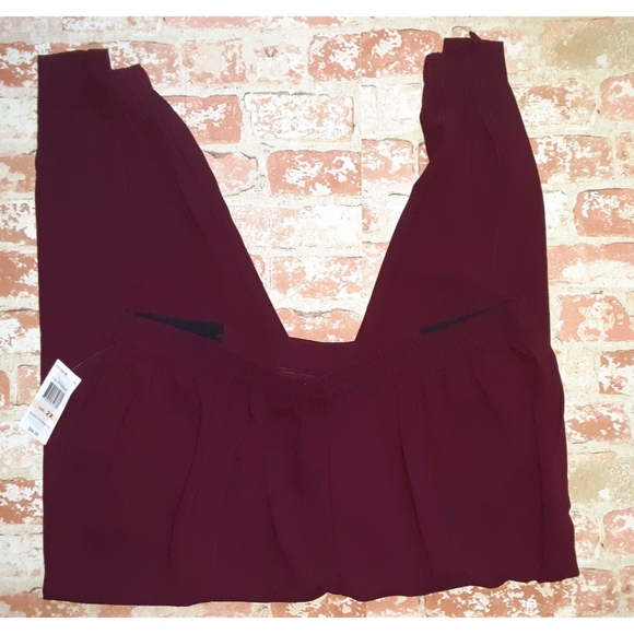 Gibson Latimer Song Sparrow Pull-On Jogger Pants - Maroon - Picture 10 of 16